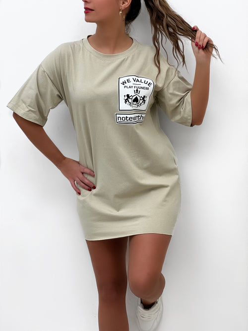 Robe T-Shirt FRIGGA - BEIGE (9111736090947)