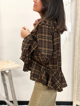 Blouse TONNIE - BRUN