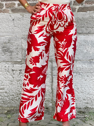 Pantalon CRISTELLE - ROUGE (9244648112451)