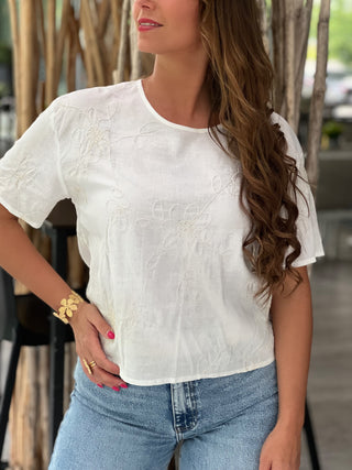 Blouse LUENA - BLANC (9244834824515)