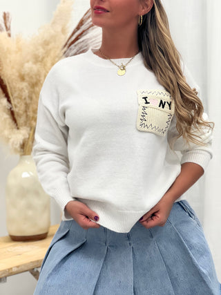 Pull MARIE - BLANC (14739833553219)