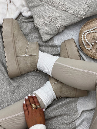 Boots EMINA - BEIGE (8761106465091)