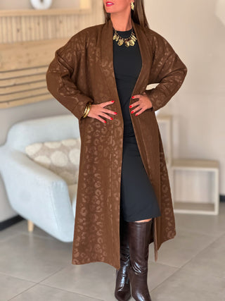 Longue veste LAURA - CAMEL
