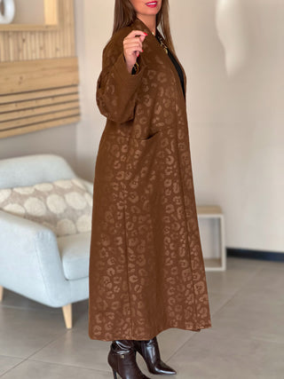 Longue veste LAURA - CAMEL