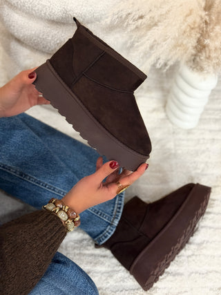 Boots LASHWANA - MARRON