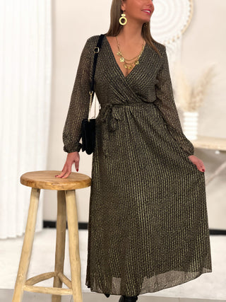 Longue robe ALMA - NOIR