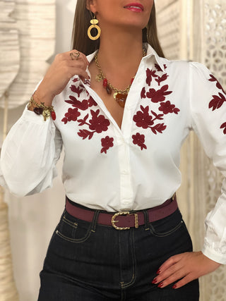 Chemise LOU - BORDEAUX