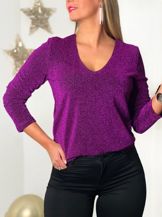 Blouse SHERYL - MAUVE (9740793086275)