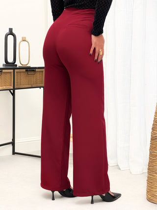 Pantalon ESMANA - BORDEAUX (9660103590211)