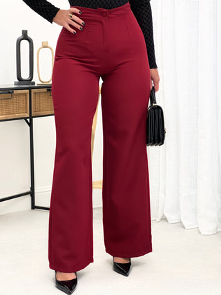 Pantalon ESMANA - BORDEAUX (9660103590211)