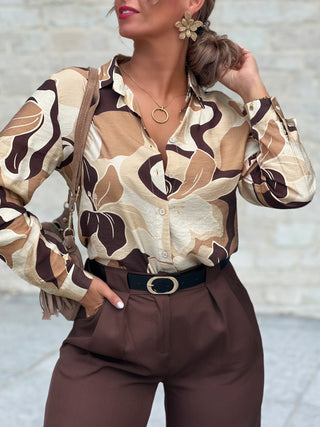 Chemise AMBRE - CAMEL