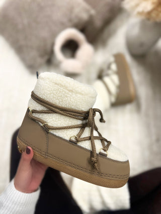 Boots fourré ALIXIA - TAUPE