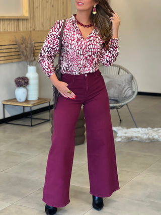 Jeans LISA - BORDEAUX