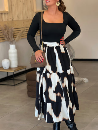 Longue jupe BÉA - BEIGE