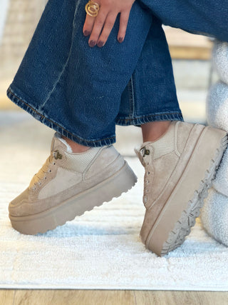 Basket fourrée ABINAYA - BEIGE