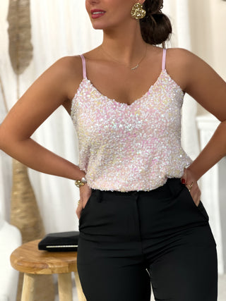 Top JULIE - ROSE BONBON