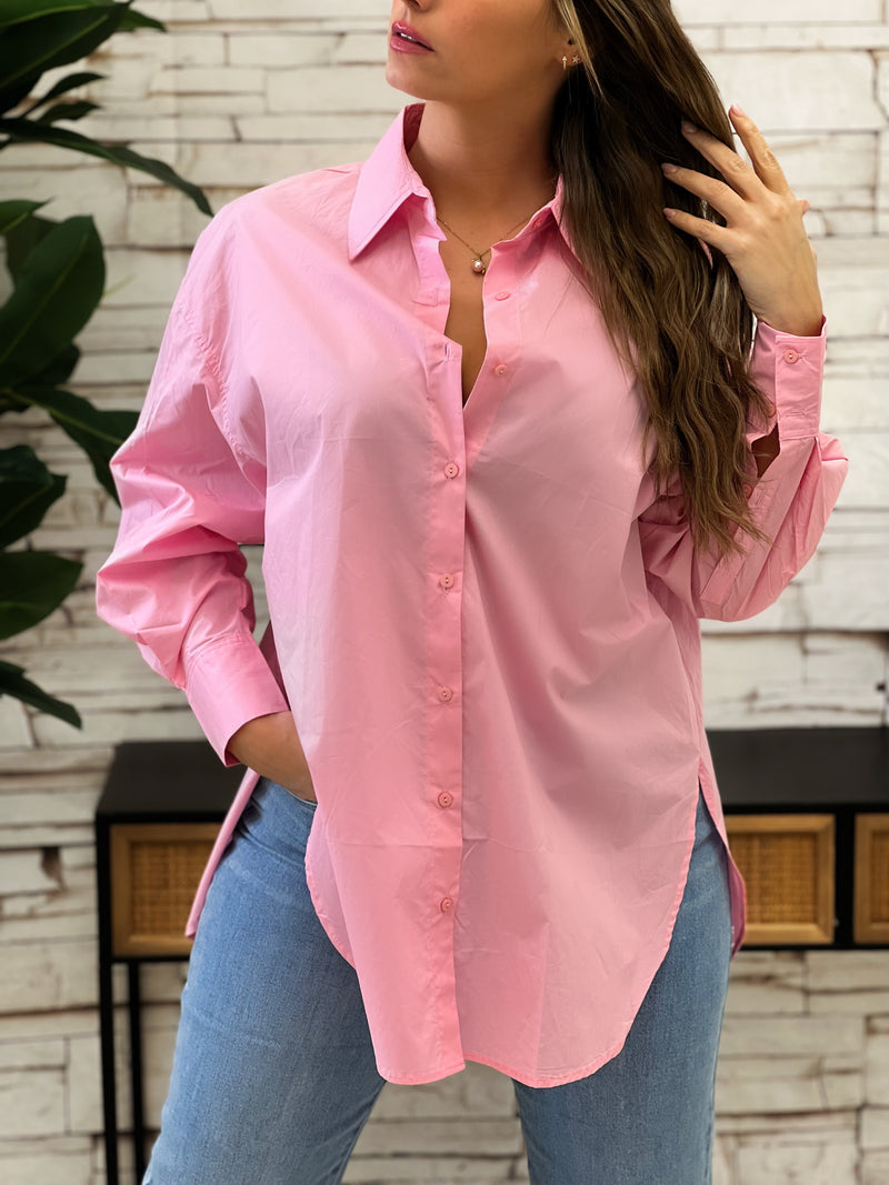 Chemisier ALINA - ROSE – BOUTIQUE MDA