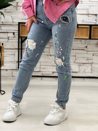 Jeans TSILIA - BLEU (9007747596611)