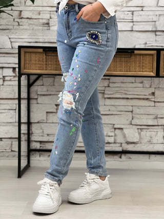 Jeans TSILIA - BLEU (9007747596611)