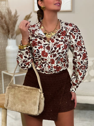 Chemise LUCINDA - BEIGE