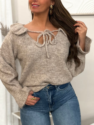 Pull ARIA - TAUPE