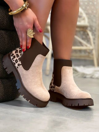 Bottines INAYA - BEIGE