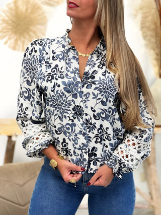 Chemise MAELLE - BLEU (9626485358915)