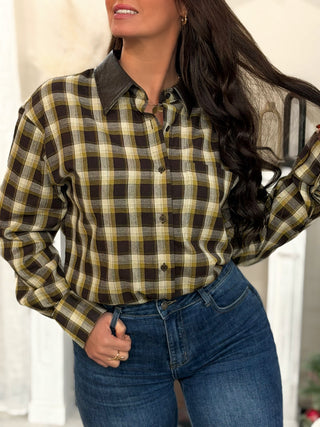 Chemise PAOLA - JAUNE