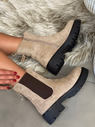 Bottines EVA - BEIGE