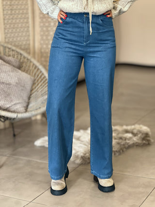 Pantalon BELLA - BLEU