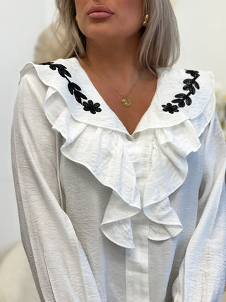 Blouse LUCIE - BLANC (9569496924483)