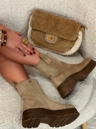 Bottines SORAYA - BEIGE