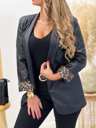 Blazer Simili RANYA - NOIR (9641966829891)