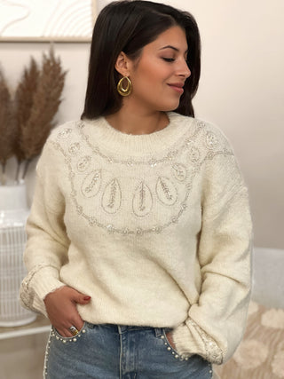 Pull ALTHEA - BEIGE