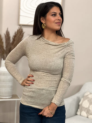 Blouse CARLITA - BEIGE