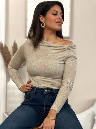 Blouse CARLITA - BEIGE