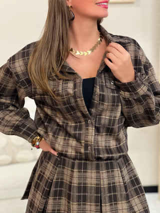 Chemise CELIA - BRUN