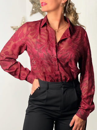 Chemise AMANDA - BORDEAUX (9722636140867)