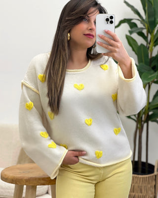 Pull GUINIA - JAUNE (9041297211715)