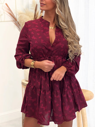 Robe EMELINA - BORDEAUX (9639028097347)