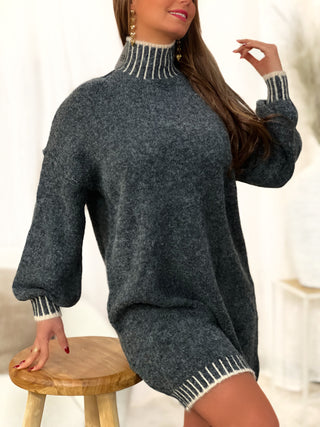 Robe pull ZOLA - GRIS