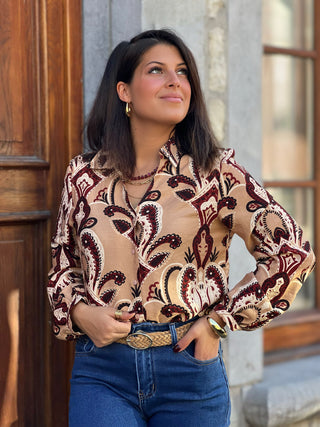 Chemise NADIA - CAMEL