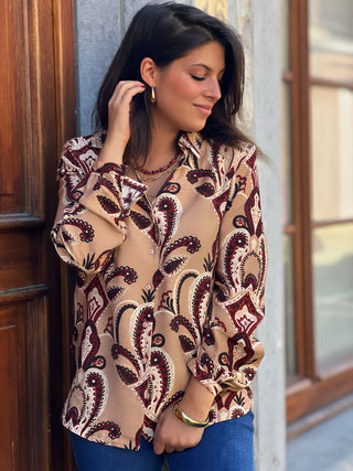Chemise NADIA - CAMEL
