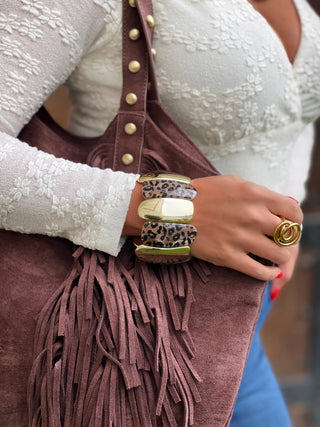 Bracelet LINDA - LÉOPARD