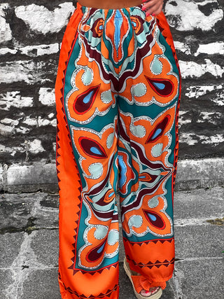 Ensemble pantalon STEICY - ORANGE (8656397107523)