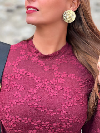 Boucles d’oreilles en acier SARA - DORE