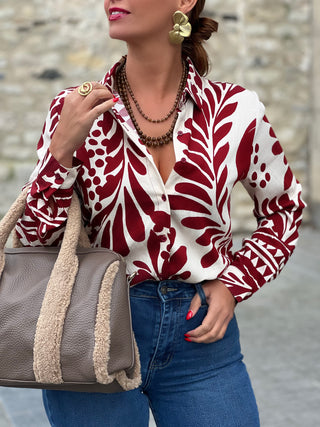 Chemise TAMARA - BORDEAUX