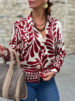 Chemise TAMARA - BORDEAUX