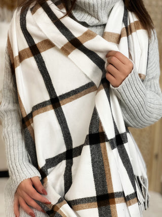 Echarpe CAMILLE - ECRU