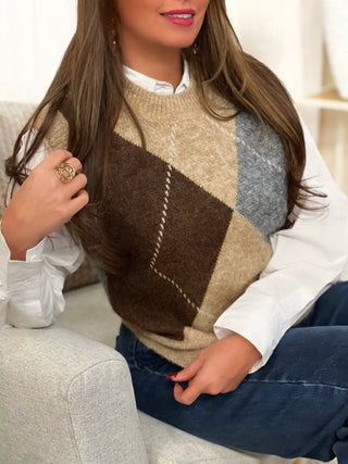 Débardeur JADE - CAMEL